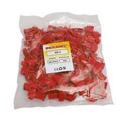 Ответвитель 0.5-1.0 кв.мм крас. (3MR (LT-215)) (уп. 100шт.) Rexant 08-0761