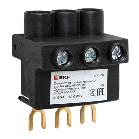 Блок соединительный блок АПД/GV2 EKF apd-cb