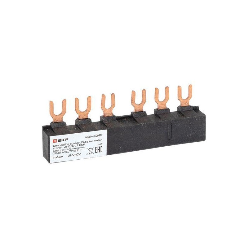 Шина соединительная 2Х45 АПД/GV2 EKF apd-cb245