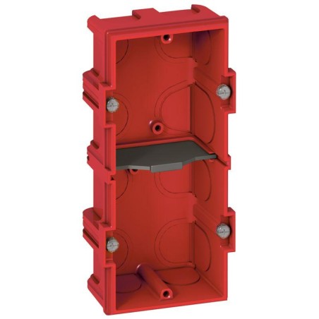 Коробка монтажная 2-м Batibox Г-40мм вертикал./горизонт. для кирп. стен Leg 080142