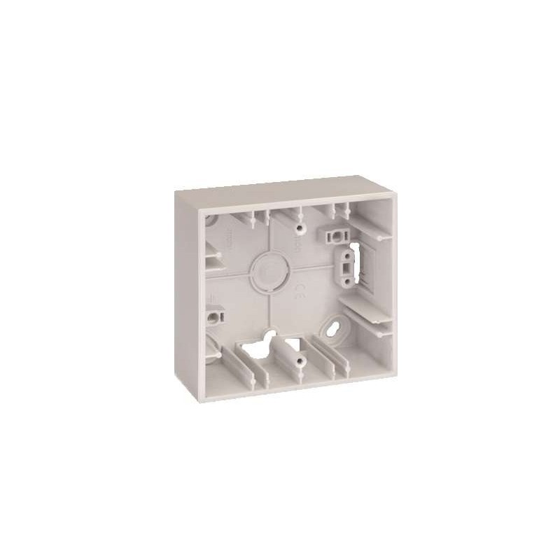 Коробка 2 поста ОП Simon27 86х164х37мм сл. кость 2700752-31