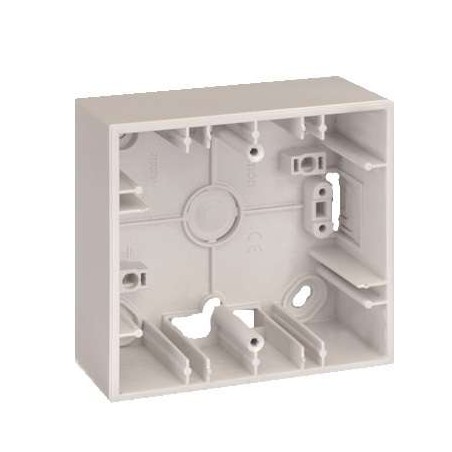 Коробка 2 поста ОП Simon27 86х164х37мм сл. кость 2700752-31