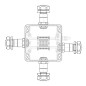 Коробка взрывозащищенная клеммная из полиэстераTBE-P-03-(6xCBC.2)-1xKAEPM2MHK-20(A)-1xKAEPM2MHK-20(B)-1xKAEPM2MHK-20(C)-1xKAEPM2