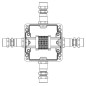 Коробка взрывозащищенная клеммная из полиэстера TBE-P-03-(6xCBC.2)-1xKA2MHK(A)-1xKA2MHK(B)-1xKA2MHK(C)-1xKA2MHK(D)1Ex e IIC Т5 G Коробка взрывозащищенная клеммная из полиэстера TBE-P-03-(6xCBC.2)-1xKA2MHK(A)-1xKA2MHK(B)-1xKA2MHK(C)-1xKA2MHK(D)1Ex e IIC Т5 G