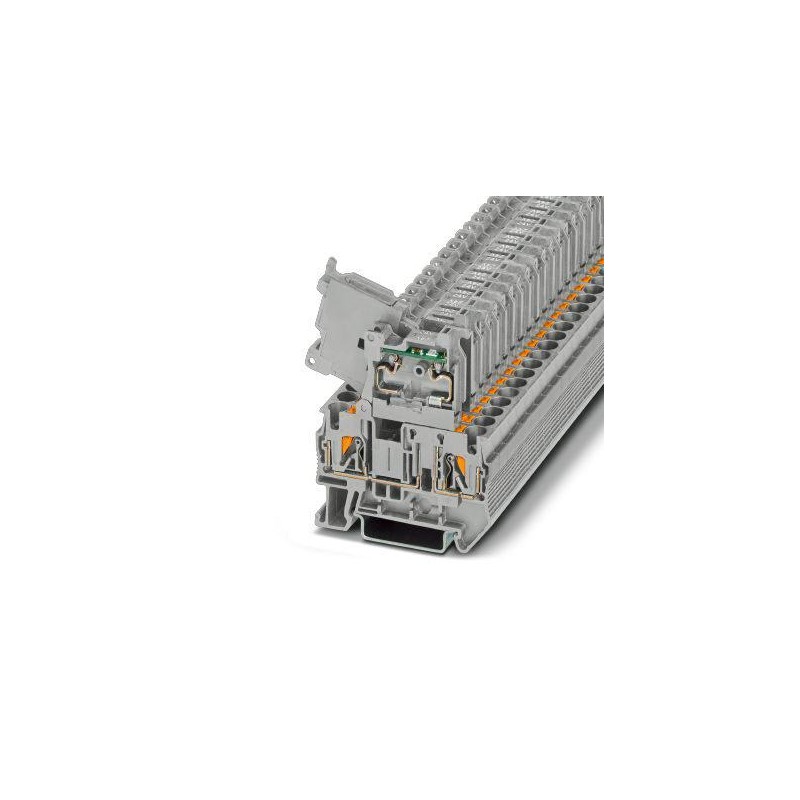 Клемма для установки предохранителей PT 4-HESILED 24 (5х20) GY/GY Phoenix Contact 1058860