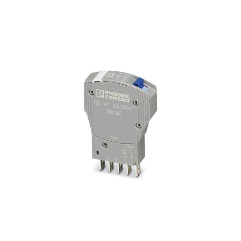 Выключатель термомагнитный защитный CB TM1 16A SFB P Phoenix Contact 2800845