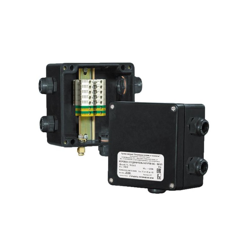 Коробка соединительная РТВ 602-1П/0/2РШ ССТ 2182440 Коробка соединительная РТВ 602-1П/0/2РШ ССТ 2182440