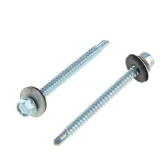 Саморез КР ZP св. 5.5х64 коробка с окном (уп.60шт) Tech-Krep 124630