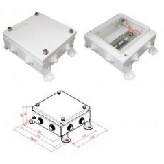 Коробка монтажная электротехническая КМ IP54-1515 8 вводов Гефест 278184