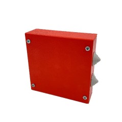 Коробка распределительная огнестойкая 130х130х40мм IP41 КРОПС-ST2 FRJB-KM-ST2-6-06-КРОПС-IP41 для кабелей до 6кв.мм 6 клемм КМ K