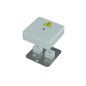 Коробка распределительная огнестойкая 100х100х30мм IP41 КРОПС-П2 FRJB-KM-P2-4-04-КРОПС-IP41 КРОПС-П2 для кабелей до 4кв.мм 4 кле Коробка распределительная огнестойкая 100х100х30мм IP41 КРОПС-П2 FRJB-KM-P2-4-04-КРОПС-IP41 КРОПС-П2 для кабелей до 4кв.мм 4 кле
