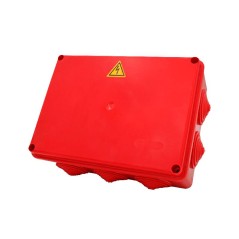 Коробка распределительная огнестойкая 240х195х90мм IP55 КРОПС-П6 FRJB-KM-P6-4-12-КРОПС-IP55 КРОПС-П6 для кабелей до 4кв.мм 12 кл