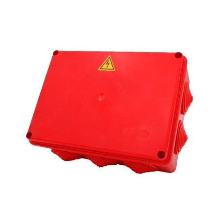 Коробка распределительная огнестойкая 240х195х90мм IP55 КРОПС-П6 FRJB-KM-P6-6-12-КРОПС-IP55 КРОПС-П6 для кабелей до 6кв.мм 12 кл