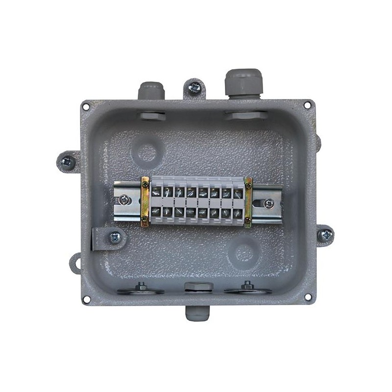 Коробка клеммная КЗНС-08 У2 8 зажимов IP54 (пластиковые вводы PG) Электротехник ET000620