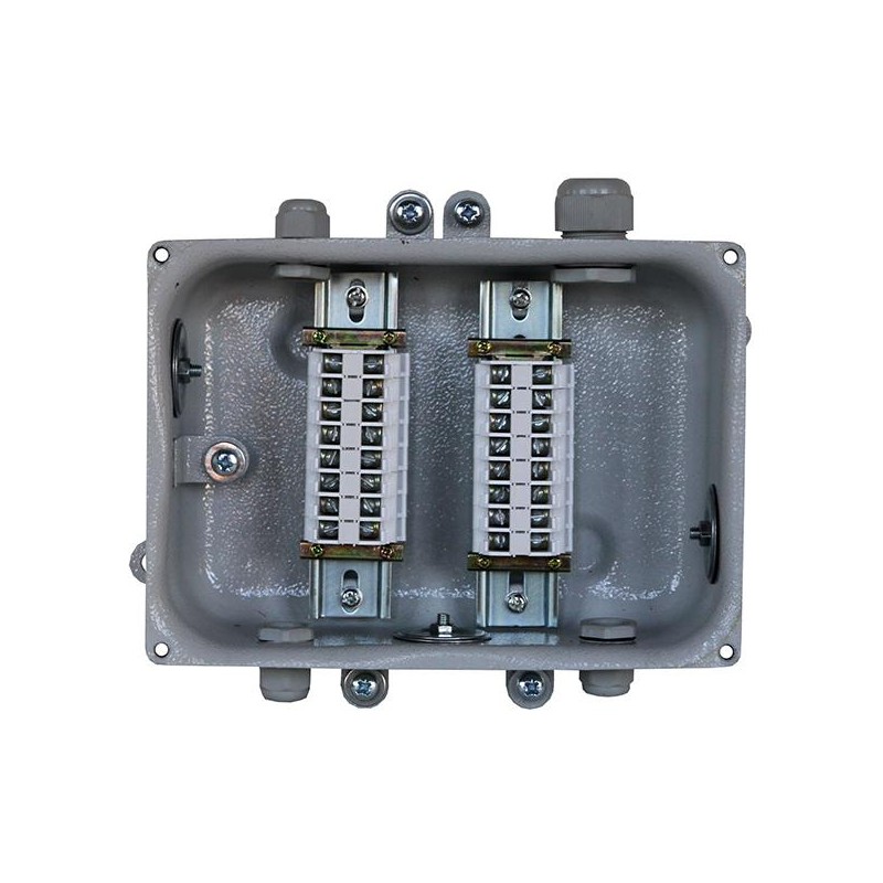 Коробка клеммная КЗНС-16 У2 16 зажимов IP54 (пластиковые вводы PG) Электротехник ET013203