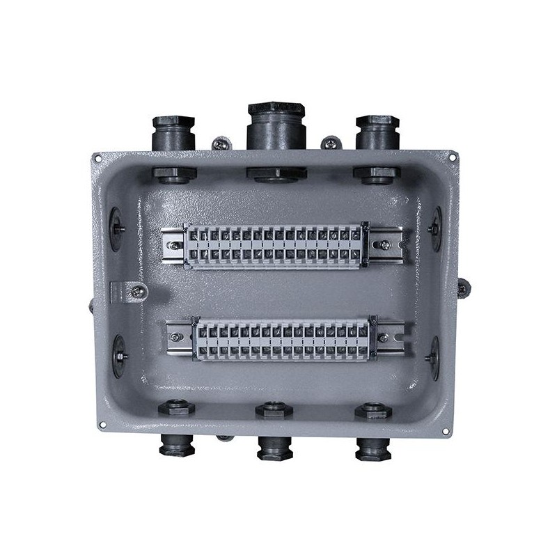 Коробка клеммная КЗНС-32 У2 32 зажима IP65 (метал. вводы) Электротехник ET002545