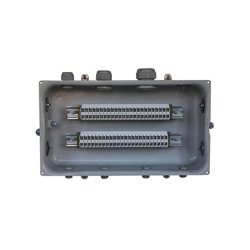 Коробка клеммная КЗНС-48 У2 48 зажимов IP54 (пластиковые вводы PG) Электротехник ET013204