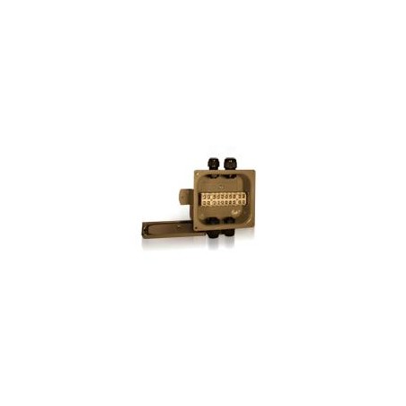 Коробка клеммная КС-10 У2 10 клемм IP65 (пластиковые вводы MG 20х2/MG 25x2) Электротехник ET013208