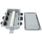 Коробка клеммная КС-20 У2 20 клемм IP65 (пластиковые вводы MG 20х2/MG 25x2/MG 32x2) Электротехник ET013209