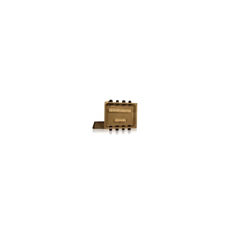 Коробка клеммная КС-30 У2 30 клемм IP65 (пластиковые вводы MG 20x4/MG 25х4) Электротехник ET013210