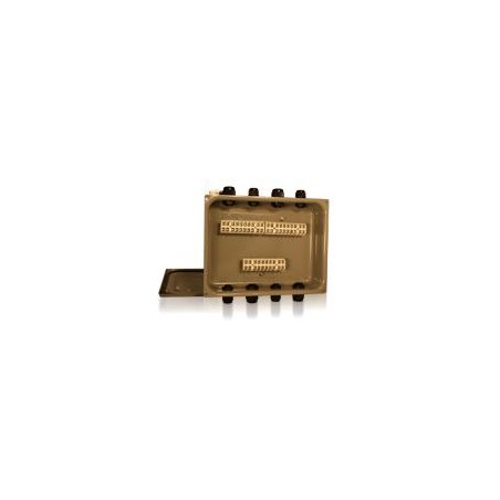 Коробка клеммная КС-30 У2 30 клемм IP65 (пластиковые вводы MG 20x4/MG 25х4) Электротехник ET013210