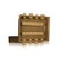 Коробка клеммная КС-40 У2 40 клемм IP65 (пластиковые вводы MG 25х4/MG 32x4) Электротехник ET013211 Коробка клеммная КС-40 У2 40 клемм IP65 (пластиковые вводы MG 25х4/MG 32x4) Электротехник ET013211