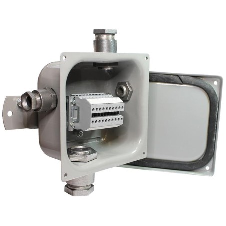 Коробка клеммная У-614 У2 10 клемм IP65 (метал. вводы) Электротехник ET000483