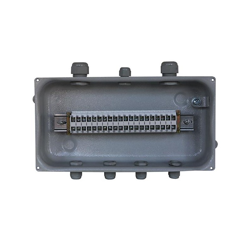 Коробка клеммная У-615 У2 20 клемм IP54 (пластиковые вводы PG) Электротехник ET003156