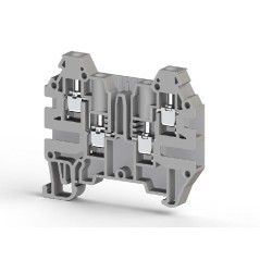 Клемма 4-х выводная с зоной размык. 2.5кв.мм сер. AVK 2.5 CF Klemsan 324919