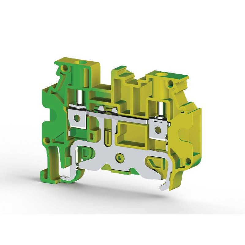 Клеммник на DIN-рейку 4кв.мм с двумя перем. (земля) AVK 4RT Klemsan 334270 Клеммник на DIN-рейку 4кв.мм с двумя перем. (земля) AVK 4RT Klemsan 334270