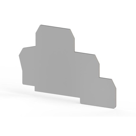Сегмент концевой на клеммники 2-х ярусные PUK2T сер. NPP PUK2T Klemsan 450149