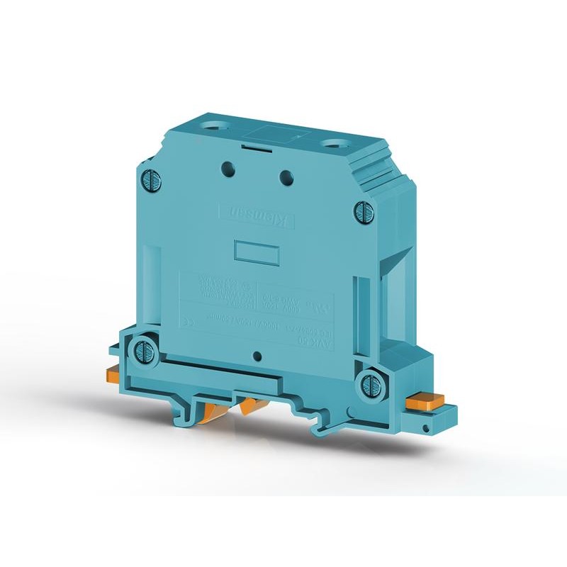 Клеммник на DIN-рейку 50кв.мм син. AVK50 Klemsan 304331 Клеммник на DIN-рейку 50кв.мм син. AVK50 Klemsan 304331