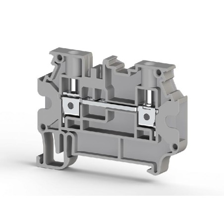 Клеммник на DIN-рейку 4кв.мм 2 ряда перем. сер. AVK 4R Klemsan 304390