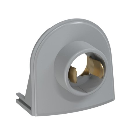 Ввод в распределительную коробку для гофротрубы 15А Rotondo сер. (уп.4шт) OneKeyElectro7700934