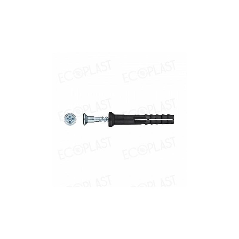 Дюбель-гвоздь полипр. потай. 6х60 EcoPlast 154322