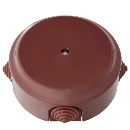 Коробка монтажная ОП РЕТРО d-94 с сальниками Bylectrica КМ-449 коричневый