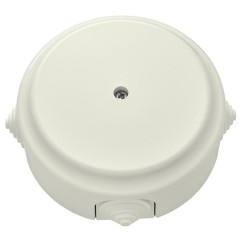 Коробка монтажная ОП РЕТРО d-94 с сальниками Bylectrica КМ-449 бежевый