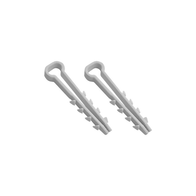 Дюбель-хомут для плоского кабеля 5-10мм бел. (уп.100шт) TOKOV ELECTRIC TKE-DH-5-10-PK-C01