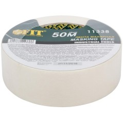 Лента малярная креппированная клейкая 38ммх50м FIT 11338