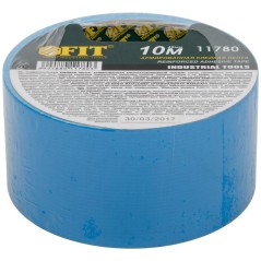 Лента клейкая универсальная армированная "Ductape" 48ммх10м син. FIT 11780