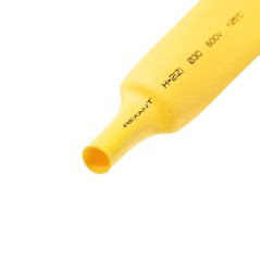 Трубка термоусадочная 30.0/15.0 1м желт. Rexant 23-0002