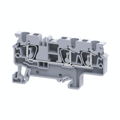 Клемма с тремя контактами пружинная OptiClip СХ-4-TRIPLET-I сер. КЭАЗ 289749