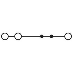 Клемма проходная STS 6-TWIN Phoenix Contact 3038150