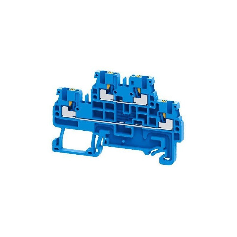 Клемма 2х-ярусная push-in OptiClip CPDL-2.5-2L-I-BU син. КЭАЗ 331863 Клемма 2х-ярусная push-in OptiClip CPDL-2.5-2L-I-BU син. КЭАЗ 331863