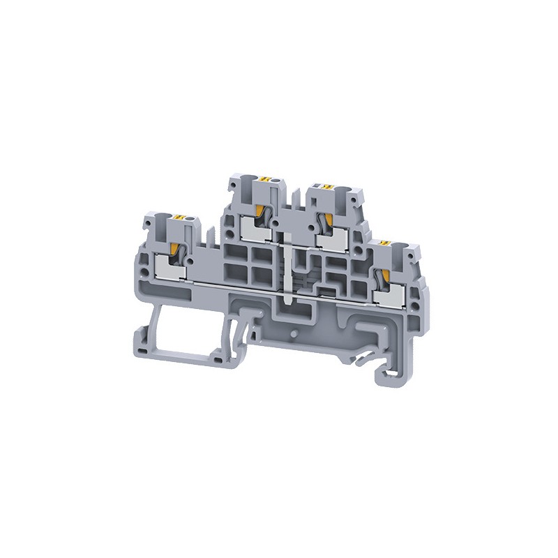Клемма 2х-ярусная push-in OptiClip CPDL-2.5-2L-I-S сер. КЭАЗ 331864