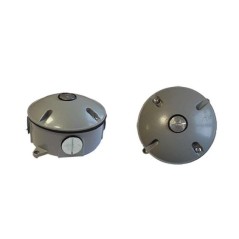 Коробка распределительная силуминовая D-107мм H-63мм IP65 с лапками Ruvinil КРС-1