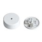 Коробка ОП Тусо распаячная D-62мм H-24мм 2 клемника бел. IP40 Ruvinil 65001Б