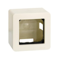 Коробка поверхн. установки 68х68х50мм 2 мод. Simon27 сл. кость 27811-32