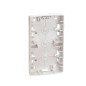 Коробка наружной установки 2-м 89х158х27мм Simon82 графит 82760-38