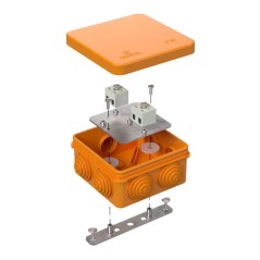 Коробка огнестойкая ОП 80х80х40мм Е15-Е120 Промрукав 40-0210-FR2.5-4